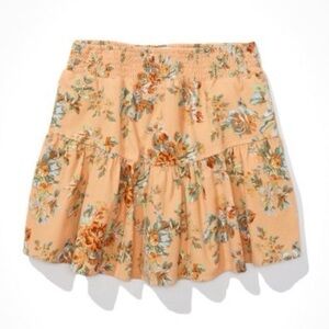 AE Floral Peach Skirt